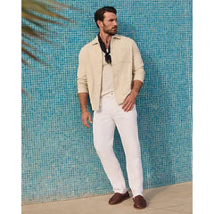 Express Cotton Linen Chore Shirt Jacket