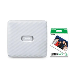 Fujifilm Instax Link Wide Smartphone Printer Bundle With Instant Film (600022949) - ASH White