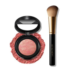 LAURA GELLER NEW YORK Baked Blush-n-Brighten Marbleized Blush + Angled Brush