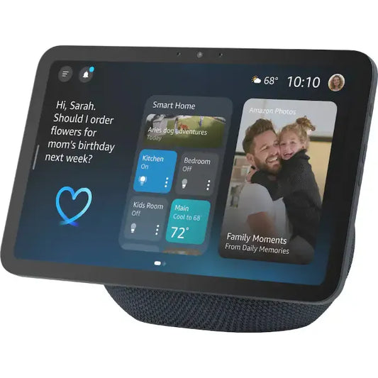 Amazon Echo Show 8 (newest model), Vibrant HD 8.7 display with Alexa