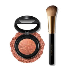 LAURA GELLER NEW YORK Baked Blush-n-Brighten Marbleized Blush + Angled Brush