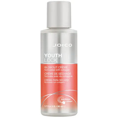 Joico YouthLock Blowout Crème Formulated With Collagen | Youthful Body & Bounce | Strengthen & Protect | Reduce Breakage & Frizz | Soften & Detangle Hair | Boost Shine | Sulfate Free | With Arginine