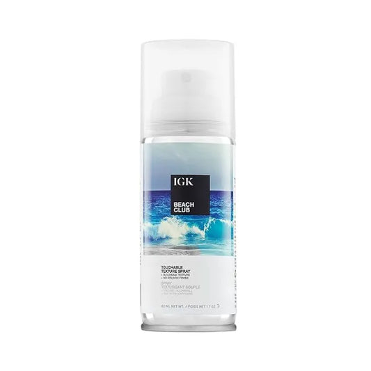 IGK BEACH CLUB Touchable Texture Spray Hold + Volume + Lightweight Vegan