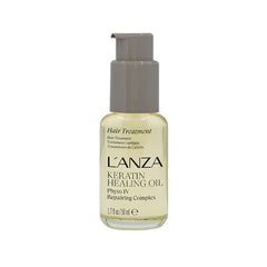 L'ANZA Keratin Healing Hair Oil Treatment, Keratin Infused Treatment, Hair Oil For Damaged Locks, Healing Ingredients Repairs, Strengthens with UV Protection