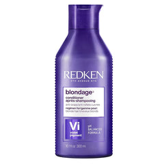 Redken Blondage Color Depositing Purple Conditioner For Blonde Hair - Tones & Moisturizes Brassy Hair, 1, 10.1 & 33.8 FL OZ
