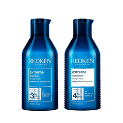 Redken Extreme Shampoo & Conditioner Set For Damaged Hair - Strengthens Hair and Repairs Breakage, Infused With Proteins, 10.1 Fl Oz (Pack of 2)