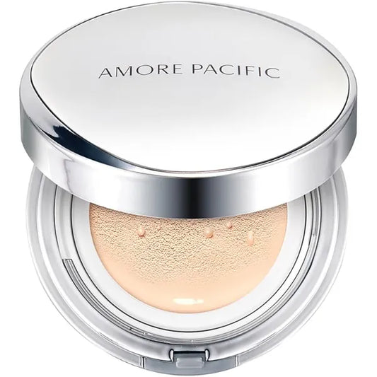 AMOREPACIFIC Color Control Cushion Compact Broad Spectrum SPF 50+ Korean Foundation with Buildable Coverage & Dewy Finish