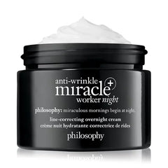 Philosophy Anti-Wrinkle Miracle Worker+ Line-Correcting Overnight Cream, 2-oz.