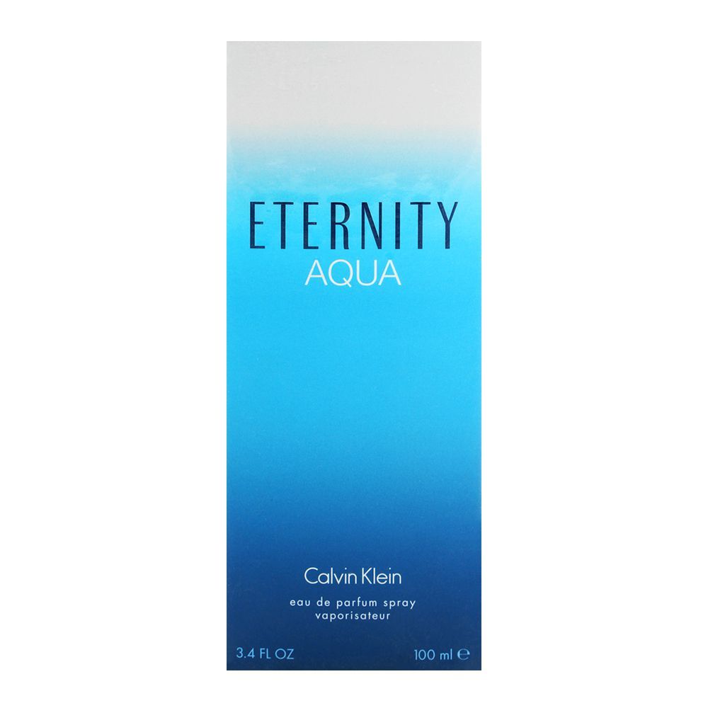 Calvin Klein Eternity Aqua EDP For Women 100Ml - AllurebeautypkCalvin Klein Eternity Aqua EDP For Women 100Ml