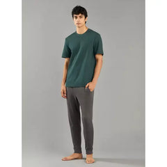 Plain Crew Neck T-shirt - Green