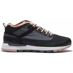 Timberland Field Trekker Mid Fabric Laced Shoes For Womens Black Mesh