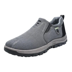 Yindaity Mens Slip On Shoes Mens Slip On Loafer Casual Walking Shoes Comfortable Non-Slip Flats