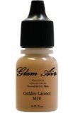 Glam Air Airbrush Makeup Foundation Water Based Matte M10 Golden Caramel (Ideal for Normal to Oily Skin) 0.25oz