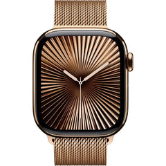 Apple Watch Series 10 (2024) Titanium Case with Milanese Loop (Cellular)