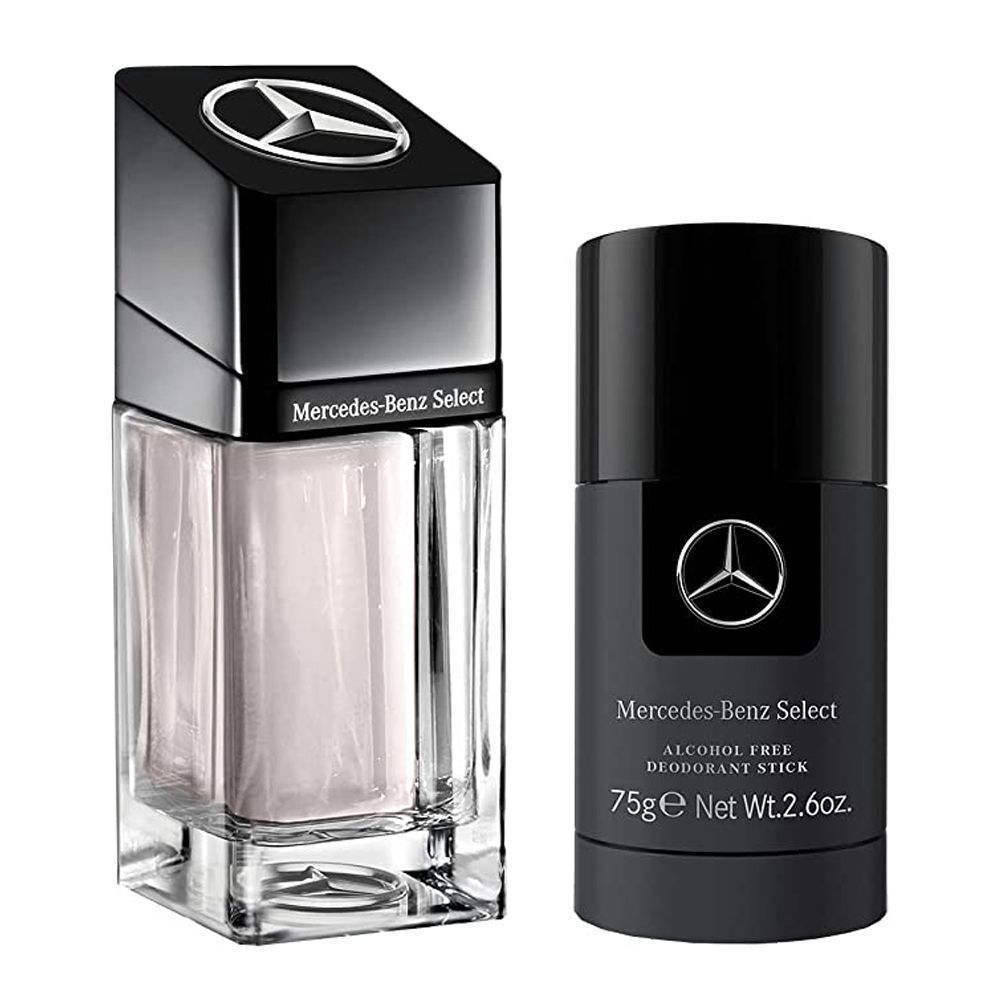 MERCEDES BENZ SELECT (EDT 100ml+DEO STICK 75gms) - AllurebeautypkMERCEDES BENZ SELECT (EDT 100ml+DEO STICK 75gms)