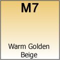 Airbrush Makeup Foundation Matte Finish M7 Warm Golden Beige Water-based Makeup Long Lasting All Day Without Smearing Running, Fading or Caking 5ml Bottle By Glam Air