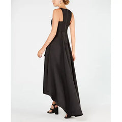 Adrianna Papell High Low Mikado Gown for Sophisticated and Elegant Evening Wear