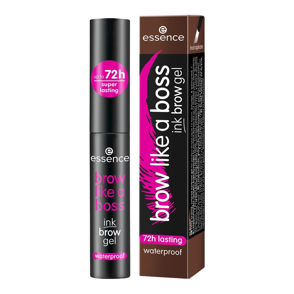 Essence Brow Like A Boss Ink Brow Gel - 02 Brown - AllurebeautypkEssence Brow Like A Boss Ink Brow Gel - 02 Brown