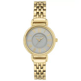 Anne Klein Womens Gold Tone Bracelet, Watch Elegant Everyday Style, 30mm