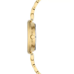 Anne Klein Womens Gold Tone Bracelet, Watch Elegant Everyday Style, 30mm