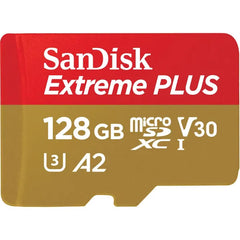 SanDisk Extreme Plus microSDXC UHS-I Memory Card with Adapter