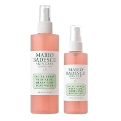 Mario Badescu Facial Spray with Aloe, Herbs and Rose Water for All Skin Types, Face Mist that Hydrates, Rejuvenates & Clarifies