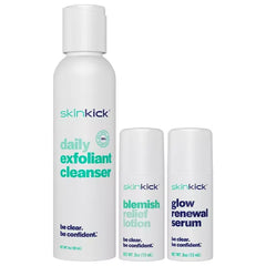Skinkick Clear & Renew Kick Trio , Clearer, Smoother Skin
