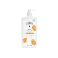 Babo Botanicals Sensitive Baby Fragrance-Free Daily Hydrating Baby Lotion - Shea Butter & Jojoba Oil - for Body & face - for Babies, Kids & Adults with Sensitive Skin - Vegan