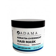 Zion Health Adama Minerals Keratin Hair Mask, White Coconut with Argan Oil