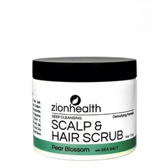 Zion Health Hair Scrub, Pear Blossom, 4 oz