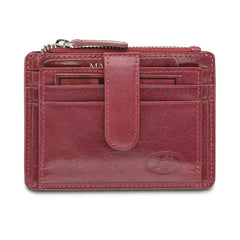 Mancini Men's Equestrian2 Collection RFID Secure Card Case and Coin Pocket