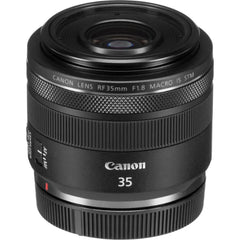 Canon RF 35MM F/1.8 Macro IS STM Camera Lens - Black