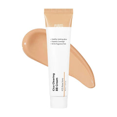 Purito Cica Clearing BB Cream β Vegan & Cruelty-Free Lightweight Foundation with Centella | Hydrating Tinted Base for Sensitive & All Skin Types (30ml / 1 fl oz)