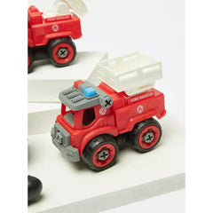 Max fashion Assorted 4-Piece Friction Toy Car Set