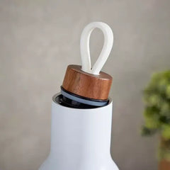 La Natura Steel Vacuum Bottle - 550 ml white