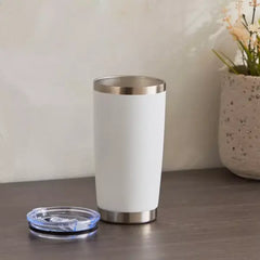 Karry Steel Wide Mouth Travel Flask - 600 ml white