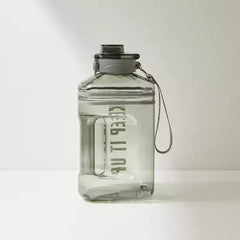 Printed Water Bottle - 1.15 L gray