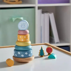 Max fashion Playland 7-Piece Stack It Up Blocks Set - 19.5x10 cm