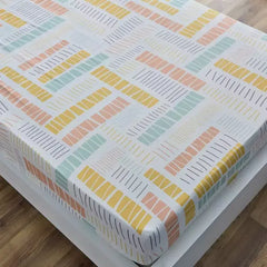 Max fashion Nora Savana Microfibre Single Fitted Sheet - 90x190+25 cm