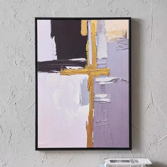 Max fashion Walmer 40% Hand Painting Abstract Framed Wall Art - 52.5x2.8x72.5