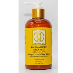 OMM Collection Hand & Body Milk Cream - Dark Chocolate 8oz