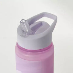 Frozen Print Sipper Water Bottle with Handle - 750 ml pink