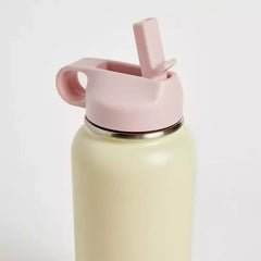 Plain Stainless Steel Sipper Water Bottle - 1 L