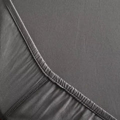 Max fashion Essential Cotton Twin Fitted Sheet - 120x200+36 cm gray