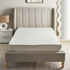 Max fashion Hamilton Satin Stripe Twin Fitted Sheet - 120x200+36 cm cream