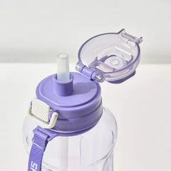 Tracker Detail Sipper Water Bottle - 1.15 L purple