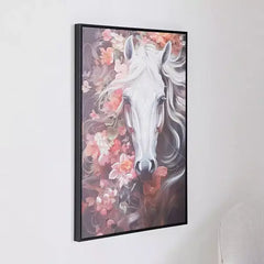 Max fashion Ersel Horse Face Canvas Hand Painting - 50x70x2.5 cm