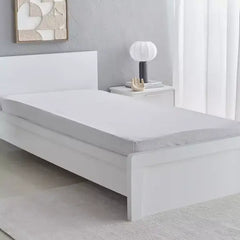 Max fashion Albania Oran Polycotton Single Fitted Sheet - 90x200+25 cm gray