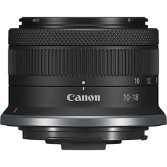 Canon RF-S 10-18MM F/4.5-6.3 IS STM Camera Lens - Black