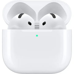 Apple AirPods (4th Gen) with Active Noise-Canceling Earbuds with USB-C Charging Case (MXP93LL/A) β White